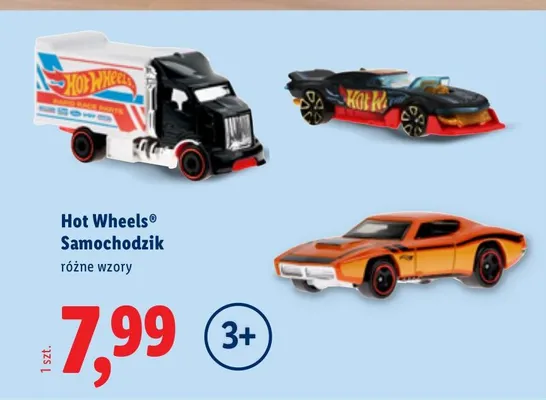 Samochodzik różne wzory promocja w Lidl