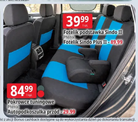 Fotelik podstawka Sindo Phenix promocja w Leclerc