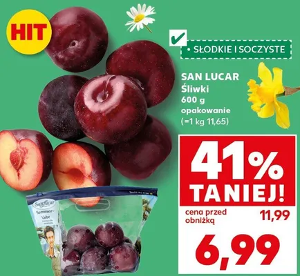 Śliwki promocja w Kaufland