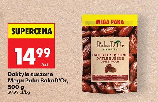 Daktyle suszone promocja w Biedronka
