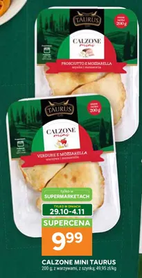 Calzone mini Taurus z szynką promocja w Stokrotka