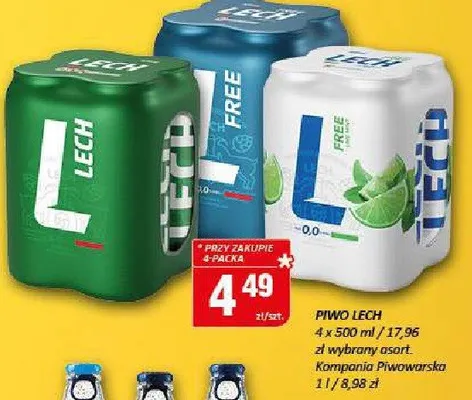 Piwo Lech promocja w Chorten