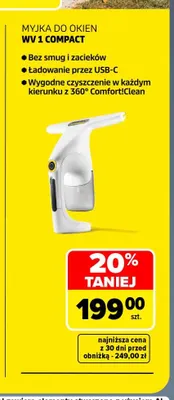 Myjka do okien Wv 1 Compact Kärcher promocja w Carrefour