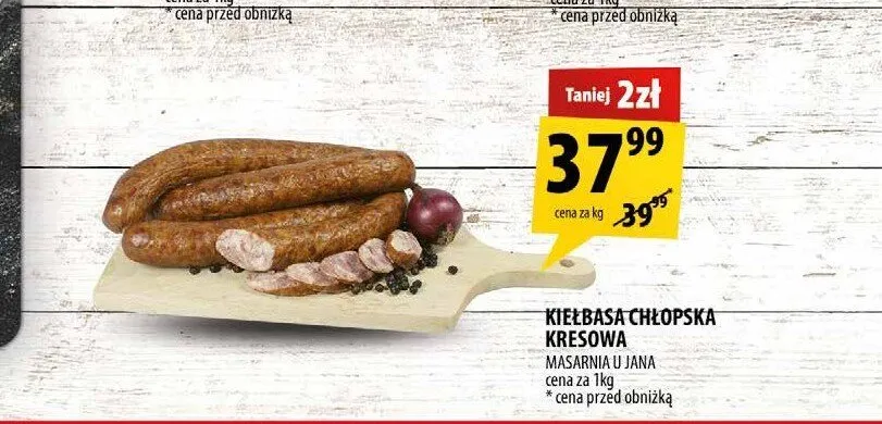 Kiełbasa chłopska kresowa Masarnia u Jana promocja w Arhelan
