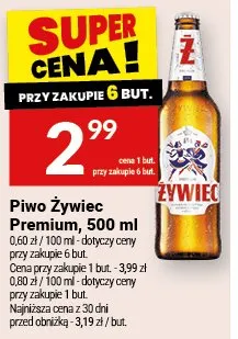 Piwo Żywiec Premium promocja w Twój Market