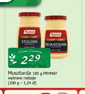 Musztarda Prymat promocja w CEZAR Delikatesy