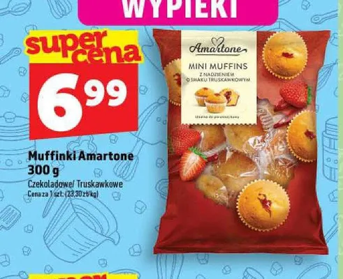 Muffinki Amartone czekoladowe promocja w TOPAZ