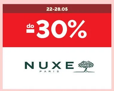 Kosmetyki Nuxe promocja w Super-Pharm