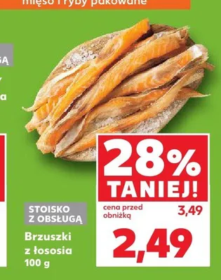 Brzuszki z łososia promocja w Kaufland