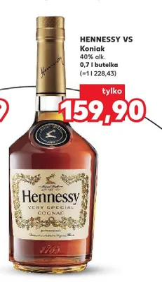 Koniak 40% alk. promocja w Kaufland