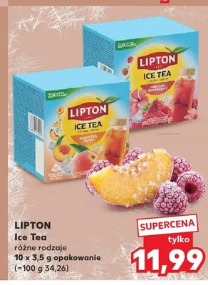 Ice Tea Lipton Hibiscus Raspberry promocja w Kaufland
