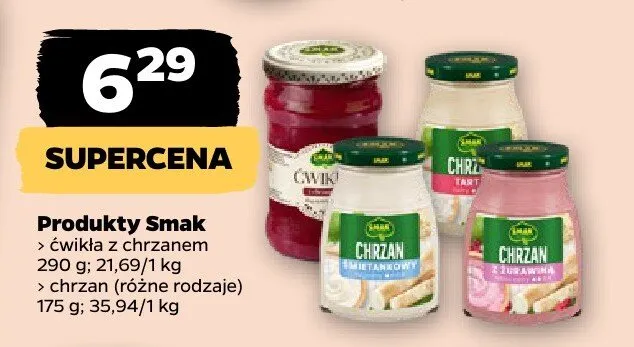 Ćwikła z chrzanem promocja w Netto