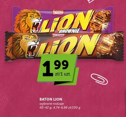 Baton Lion Classic promocja w Euro Sklep