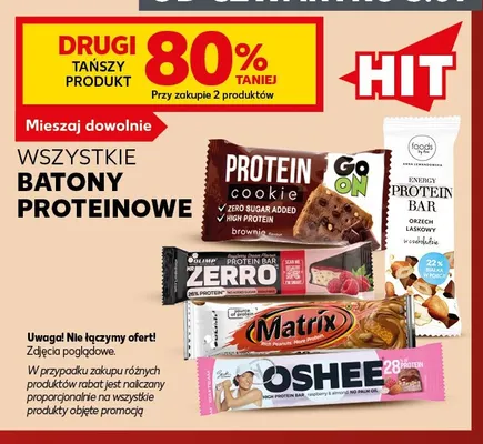 Batony proteinowe promocja w Kaufland