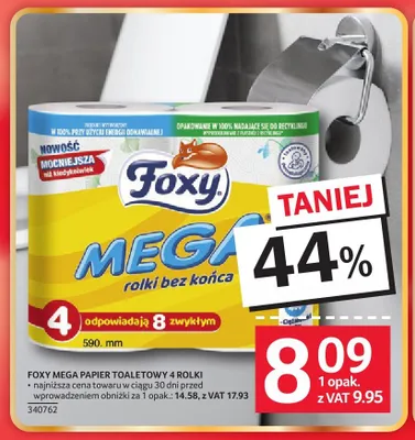 Papier toaletowy Foxy Mega promocja w Selgros