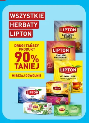 Herbata Lipton Earl Grey Lemon promocja w Aldi