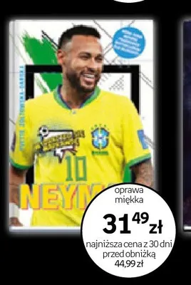Książka Neymar oprawa miękka promocja w Empik