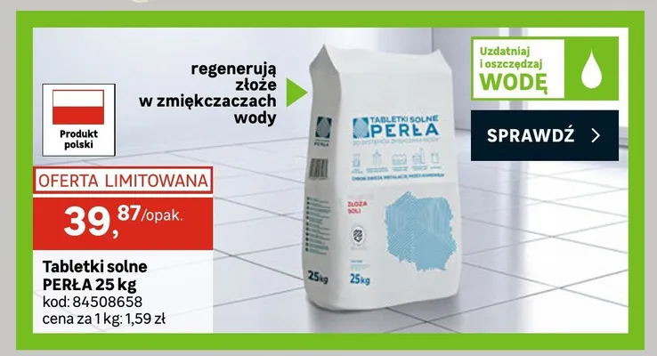 Tabletki solne PERŁA promocja w Leroy Merlin