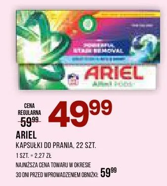 Kapsułki do prania promocja w Drogerie Natura