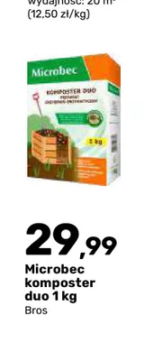 Microbec komposter duo Bros promocja w Bricomarche