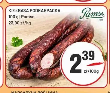 Kiełbasa podkarpacka Jamso promocja w Sedal
