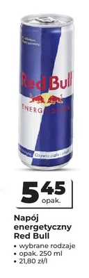 Napój energetyczny Red Bull promocja w Odido