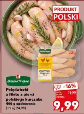 Kostka z fileta z piersi kurczaka promocja w Kaufland