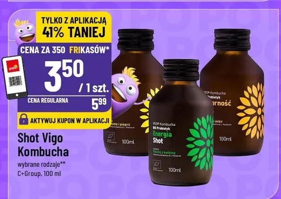 Shot Vigo Kombucha promocja w POLOmarket