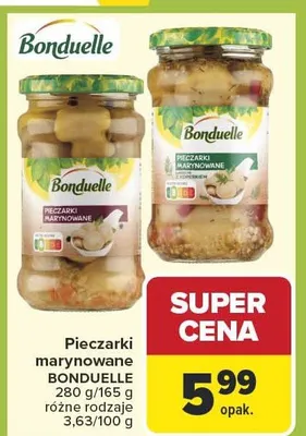 Pieczarki marynowane promocja w Carrefour Market