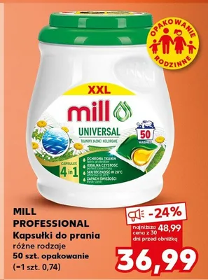 Kapsułki do prania różne rodzaje promocja w Kaufland