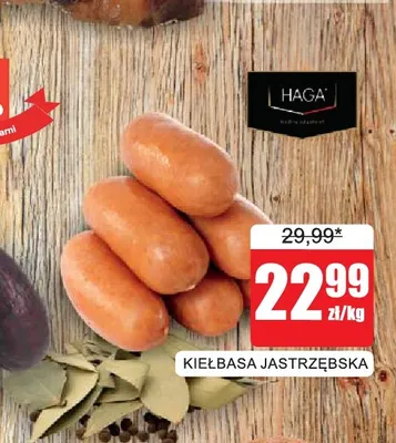 Kiełbasa jastrzębska Haga promocja w Bingo