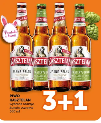 Piwo pasteryzowane wybrane rodzaje promocja w Groszek