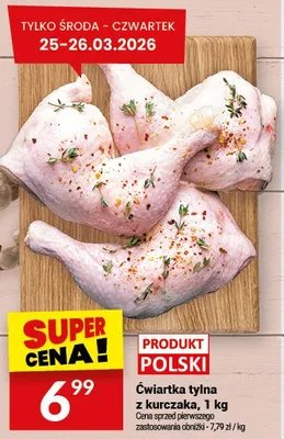 Ćwiartka tylna z kurczaka promocja w Twój Market