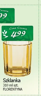 Szklanka Florentyna 310 ml promocja w CEZAR Delikatesy
