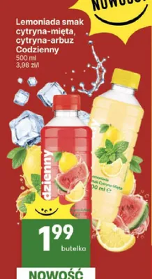 Lemoniada o smaku cytryna-mięta Codzienny promocja w Delikatesy Centrum