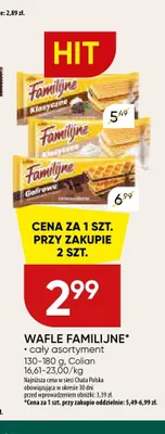 Wafle Familijne promocja w Chata Polska