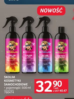 Kosmetyki samochodowe Lakier Jak Lustro Skolim promocja w Selgros