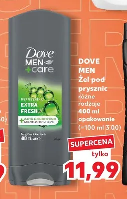 Żel pod prysznic Dove Men+Care promocja w Kaufland