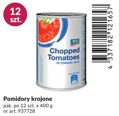 Pomidory krojone promocja w Makro