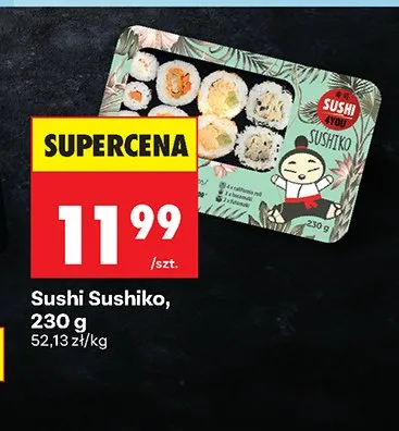 Sushi Sushiko promocja w Biedronka