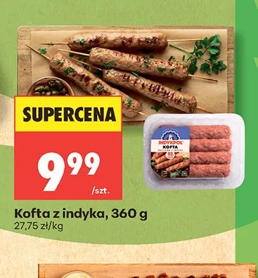 Kofta z indyka Indykpol promocja w Biedronka