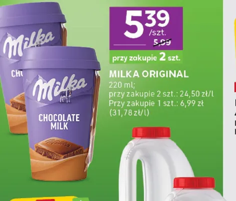 Milka Original Chocolate Milk promocja w Stokrotka