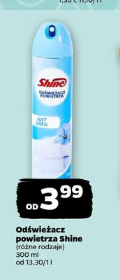 Odświeżacz powietrza Shine promocja w Netto