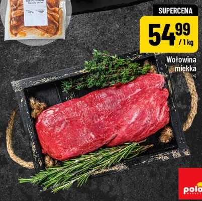 Wołowina miękka promocja w POLOmarket