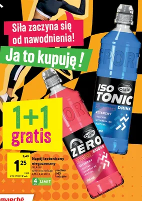 Napój izotoniczny niegazowany O la la! wieloowocowy promocja w Intermarche