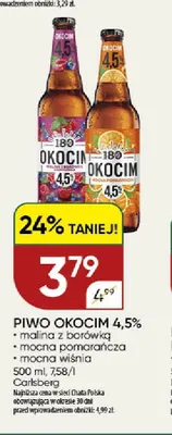 Piwo Okocim 4,5% mocna pomarańcza promocja w Chata Polska