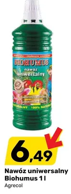 Nawóz uniwersalny Biohumus promocja w Bricomarche