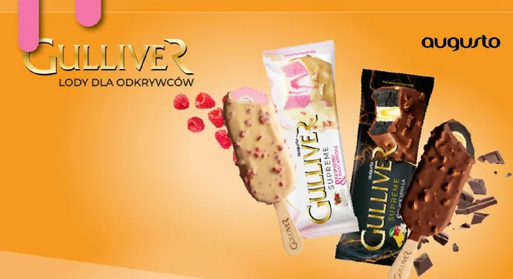 Lody Gulliver Supreme Strawberry & Macarpone promocja w POLOmarket