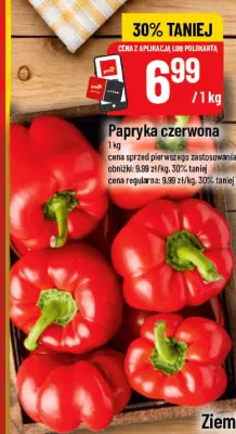 Papryki czerwone promocja w POLOmarket