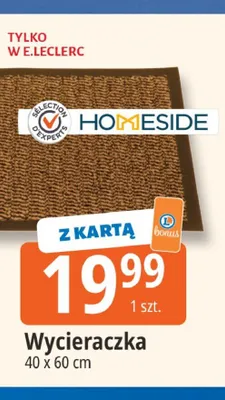 Wycieraczka Homeside 40x60 cm promocja w Leclerc